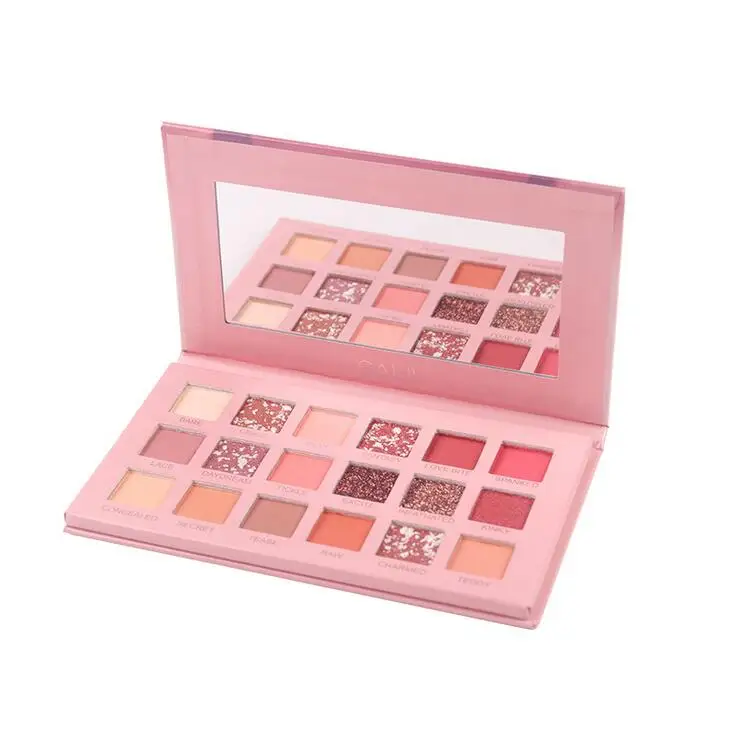 18 цветов блестящие тени для век перламутровый макияж пигментные Палетка