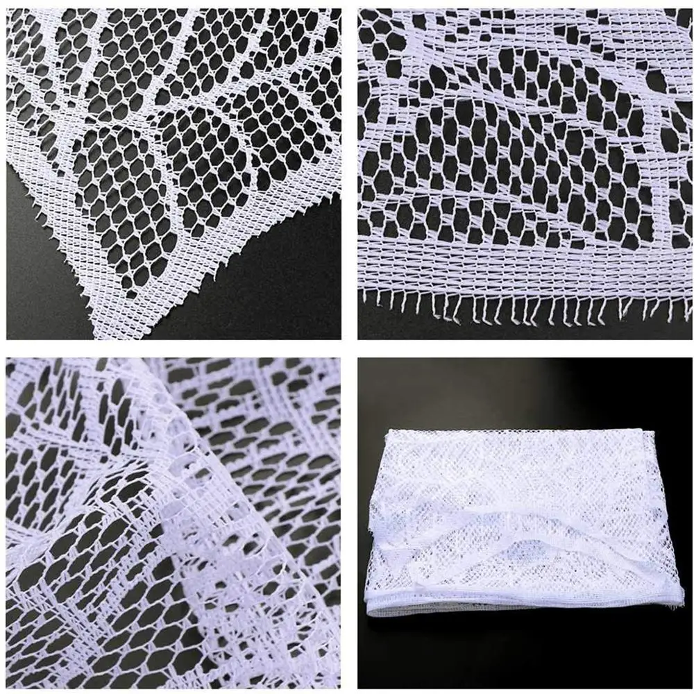 Украшение для Хэллоуина черное кружевное паутина на камин накидка шарфа