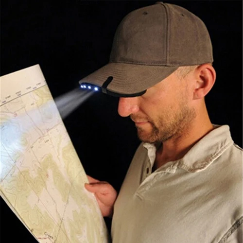 

5 LED Clip-On Clip Hat Cap Lamp Caplight Fishing Light Outdoor Camping Lamp Headlamp