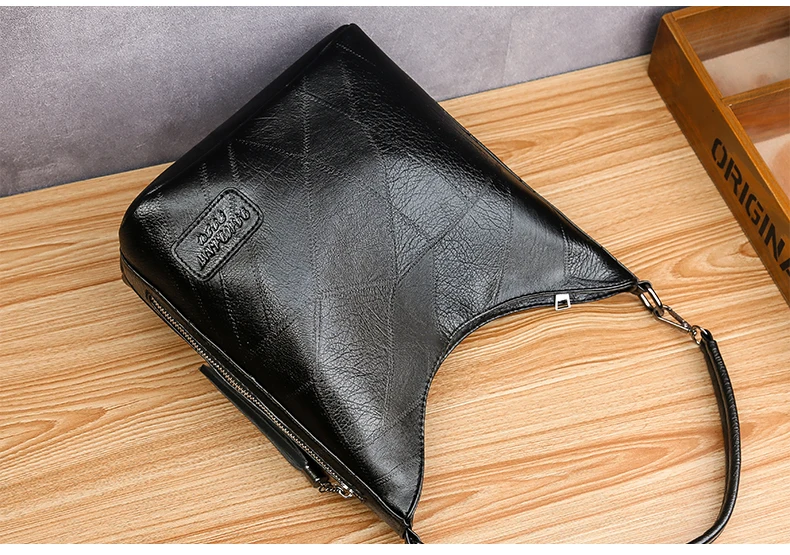 Vintage Female Shoulder Messenger Bag Ladies Soft PU Leather Crossbody Bags For Women Handbag Sac Fashion Tassel Bucket Bag