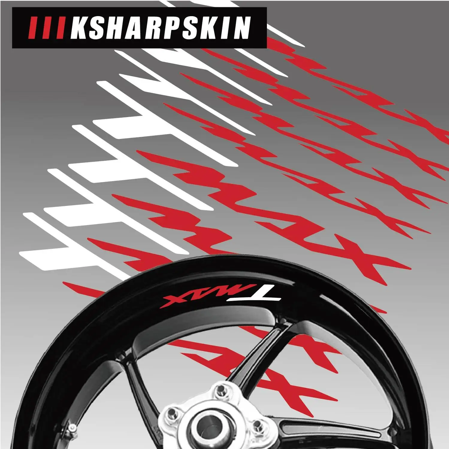 Обод мотоцикла передняя и задняя индивидуальная внутренняя боковая наклейка