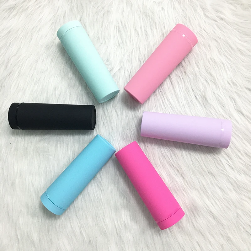 16 унций тонкий стакан с крышкой и соломинкой изолированные многоразовые