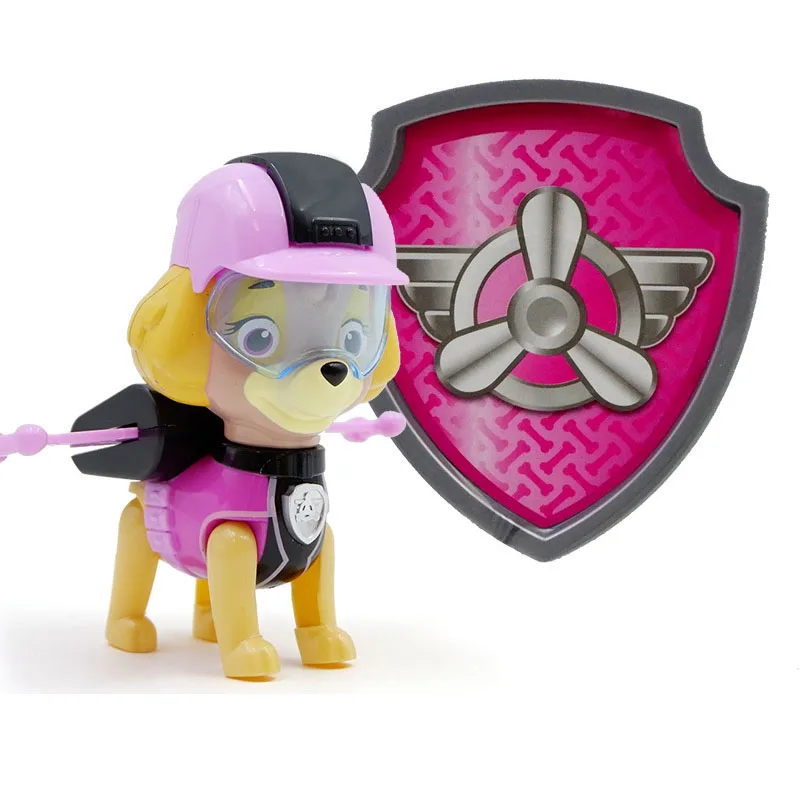 12 no box Paw Patrol, набор игрушек, собака Patrulha Canina, аниме, фигурка автомобиля, фигурки, украшения, игрушки для детей, подарки на день рождения 2D32 - Цвет: 12 no box