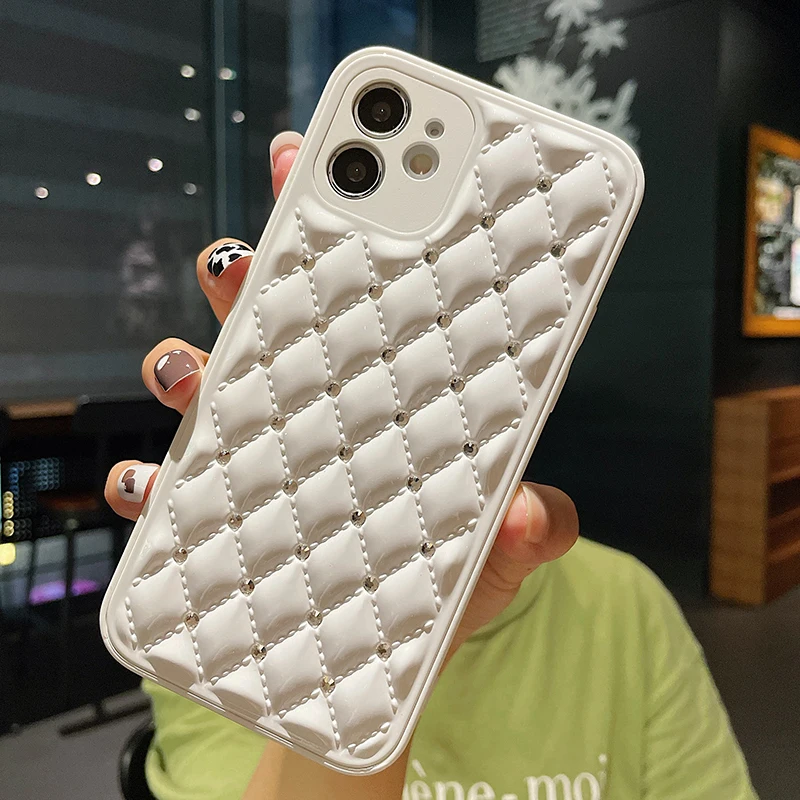 

Блестящий чехол со стразами для iphone 12 12promax 12pro 11promax xsmax xr PC tpu, чехлы для девочек