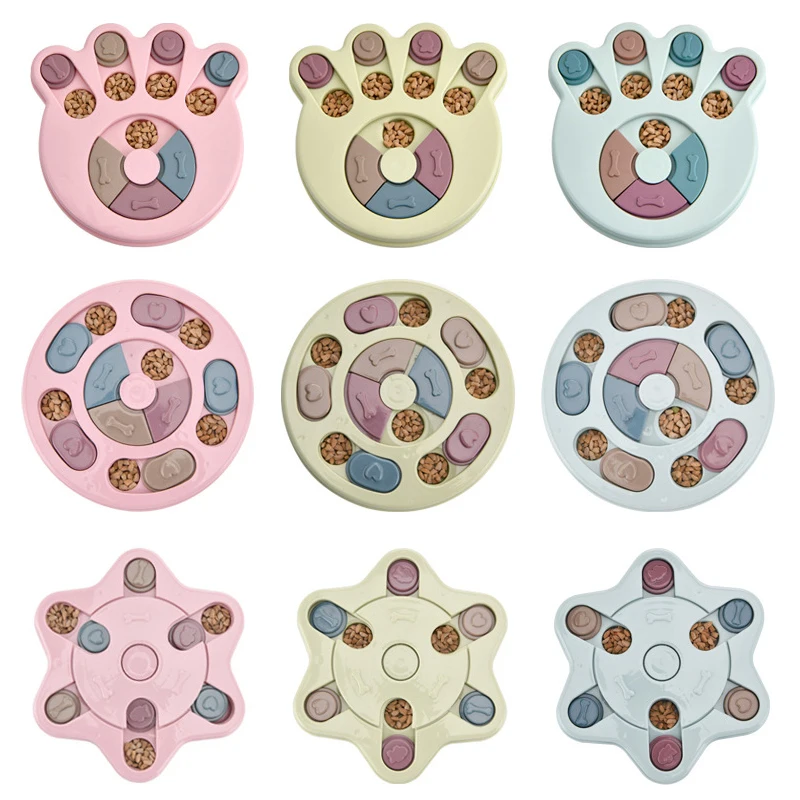 Модные игрушки пазлы для собак увеличивающие IQ интерактивные медленно