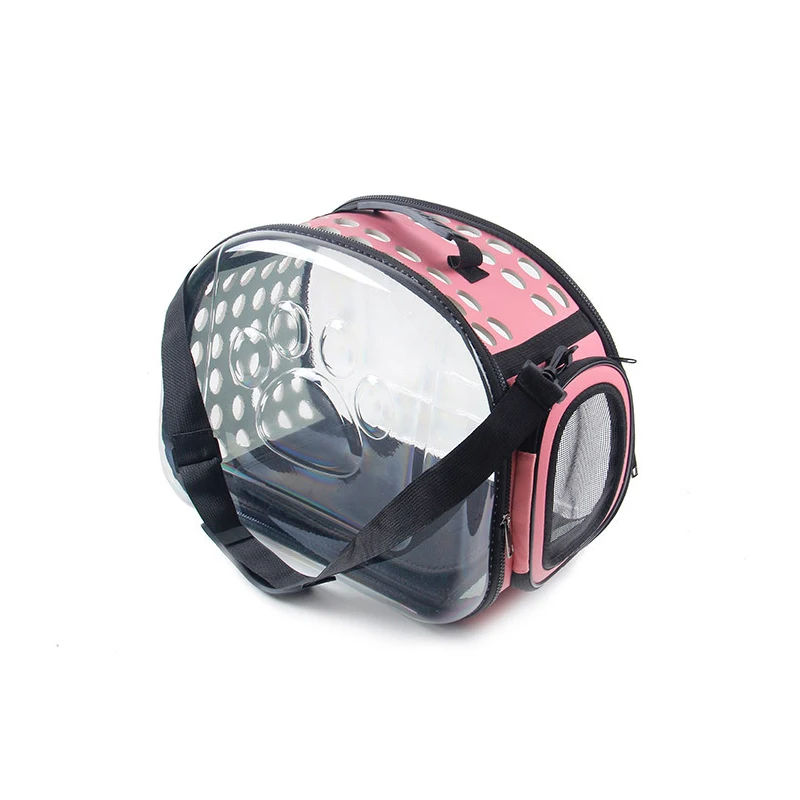 Прозрачная сумка для переноски домашних животных дышащий рюкзак клетки собак и