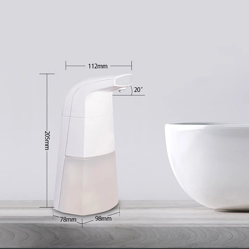 250 мл автоматический диспенсер для жидкого мыла с умным сенсором Бесконтактный ABS