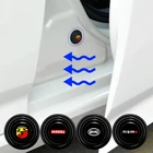 24 шт., силиконовые противоударные наклейки на дверь автомобиля Toyota Corolla Yaris Rav4 Avensis Auris Camry