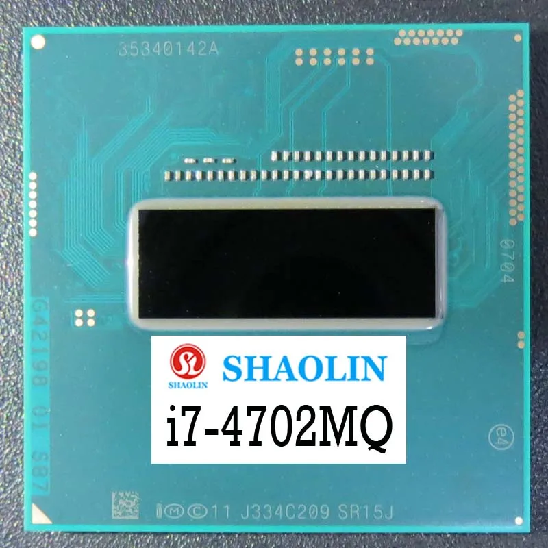 

I7-4702MQ i7 4702MQ SR15J 2,2 ГГц четырехъядерный восьмипоточный ЦПУ Процессор 6 Мб 37 Вт Разъем G3/rPGA946B оригинальный Официальный версия SHAOLIN
