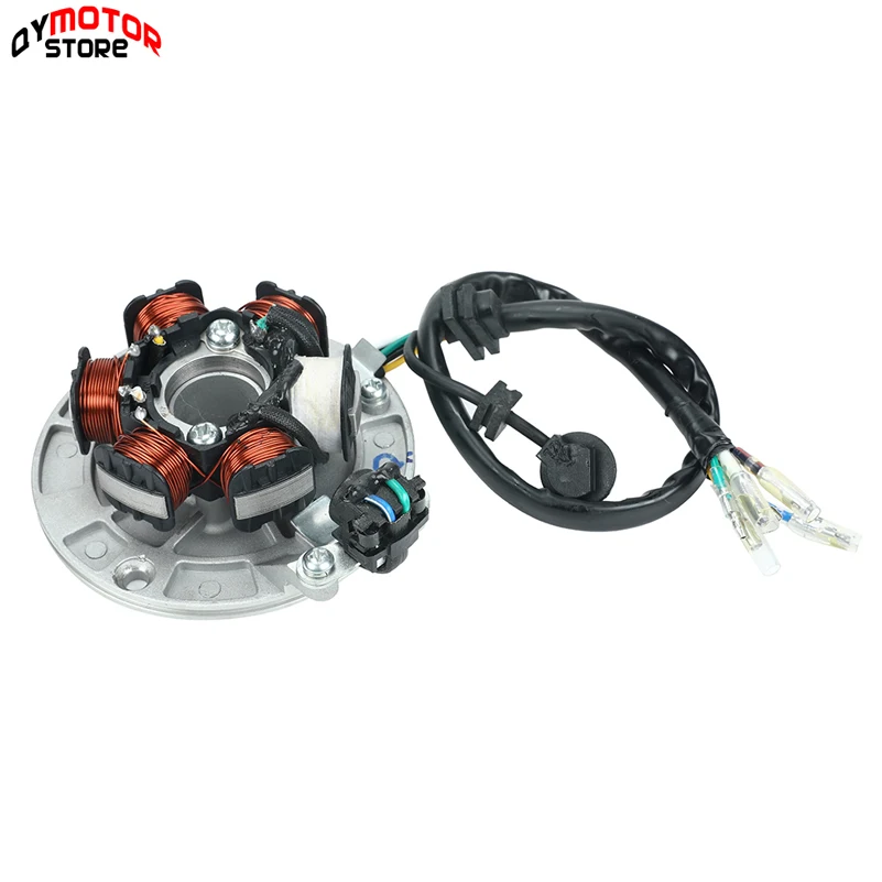 Двигатель LF140 6 катушек статор зажигания для Lifan 140 140cc 1P55FMJ горизонтальные