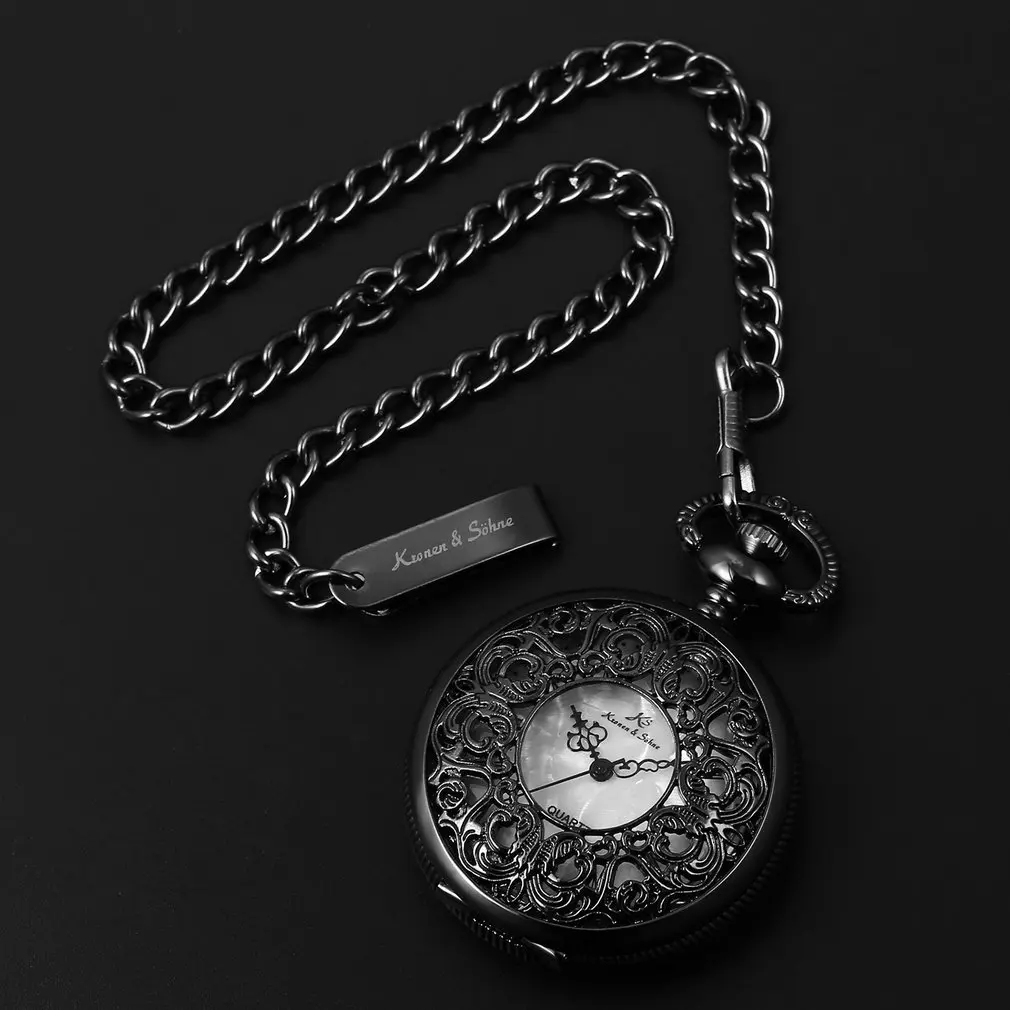 KS Ретро Медный перламутровый браслет Птица цветок рукоделие Охотник кварцевый