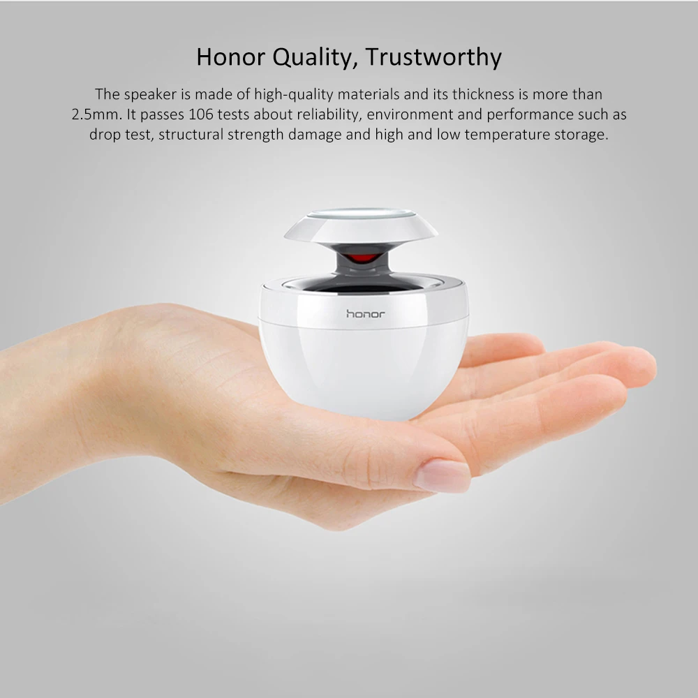 Huawei Honor AM08 мини телефон аудио бас стерео звук беспроводной Bluetooth динамик Лебедь портативный Громкий динамик для ПК смартфон