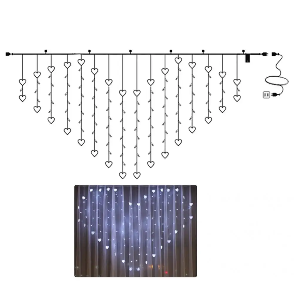 

Long Beautiful Curtain Fairy Lamp Decoration LED LED Fairy Light Romantic for Wedding