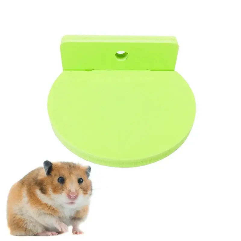 

1 Pcs Round Hamster Stand Platform Small Animal Cage Hanging Rest Platform Creative Pet Chinchilla Squirrel Guinea Cage Supplies