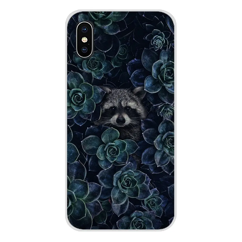 Для Apple ipod 5 6 iPhone X XR XS 11Pro MAX 4S 5S 5C SE 6S 7 8 Plus животных лисий мех енота аксессуары для