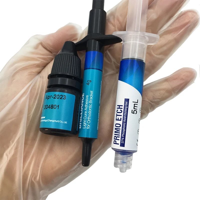 Клей для отверждения зубного света ортодонтического кронштейна 1 комплект |