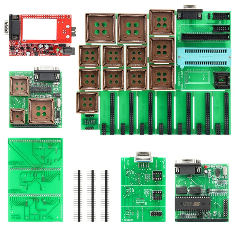 

UPA USB ЭБУ чип инструмент настройки V1.3 ЭБУ автомобиля ключевой программист с полным адаптер