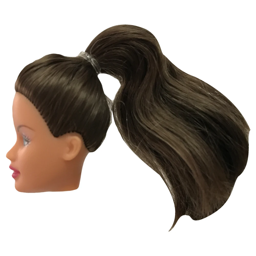 Голова куклы с коричневыми волосами NK 1 шт. аксессуары для кукол Барби лучший