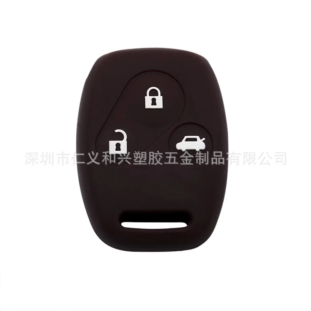 Применимый Honda Bosirui Candy Bar 3 ключ силиконовый ключ крышка Ur-V ключ Inspire пульт дистанционного управления защитный рукав