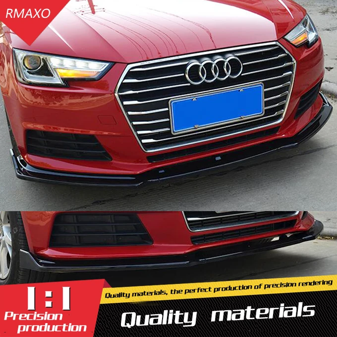 Для AUDI A4 Задний Спойлер ABS задний передний бампер диффузор защитные бамперы для