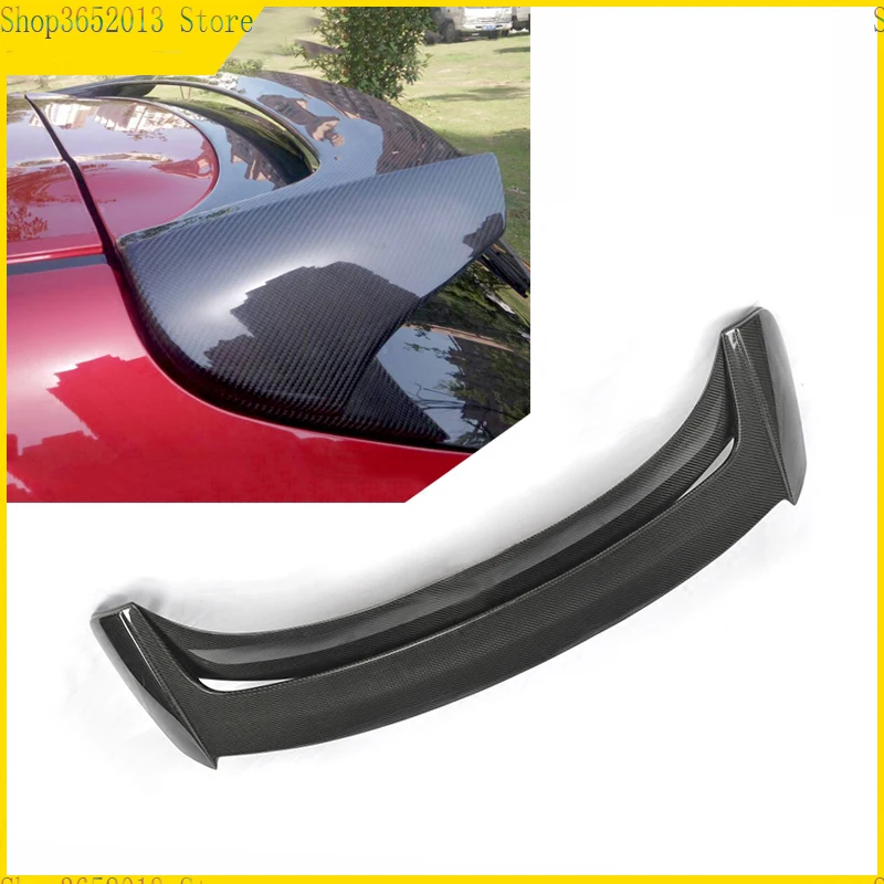 Задний спойлер из углеродного волокна для Mazda 3 Axela Hatchback 2014 2015 2016 2017 1 шт. |