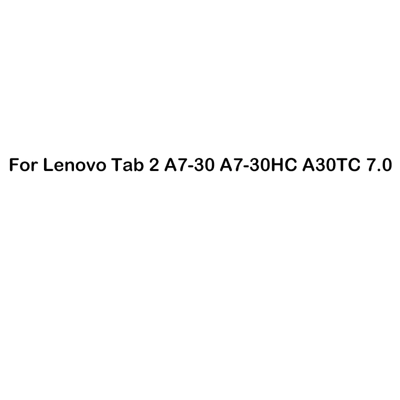 Lenovo Tab 2 A7-30 Прозрачный мягкий планшетный чехол для lenovo Tab P10 E10 E7 E8 M10 силиконовый чехол ТПУ задняя крышка lenovo Tab 2 3, 7, 8, 4 10 плюс X104 X605 X705 - Цвет: Lenovo Tab 2 A7-30