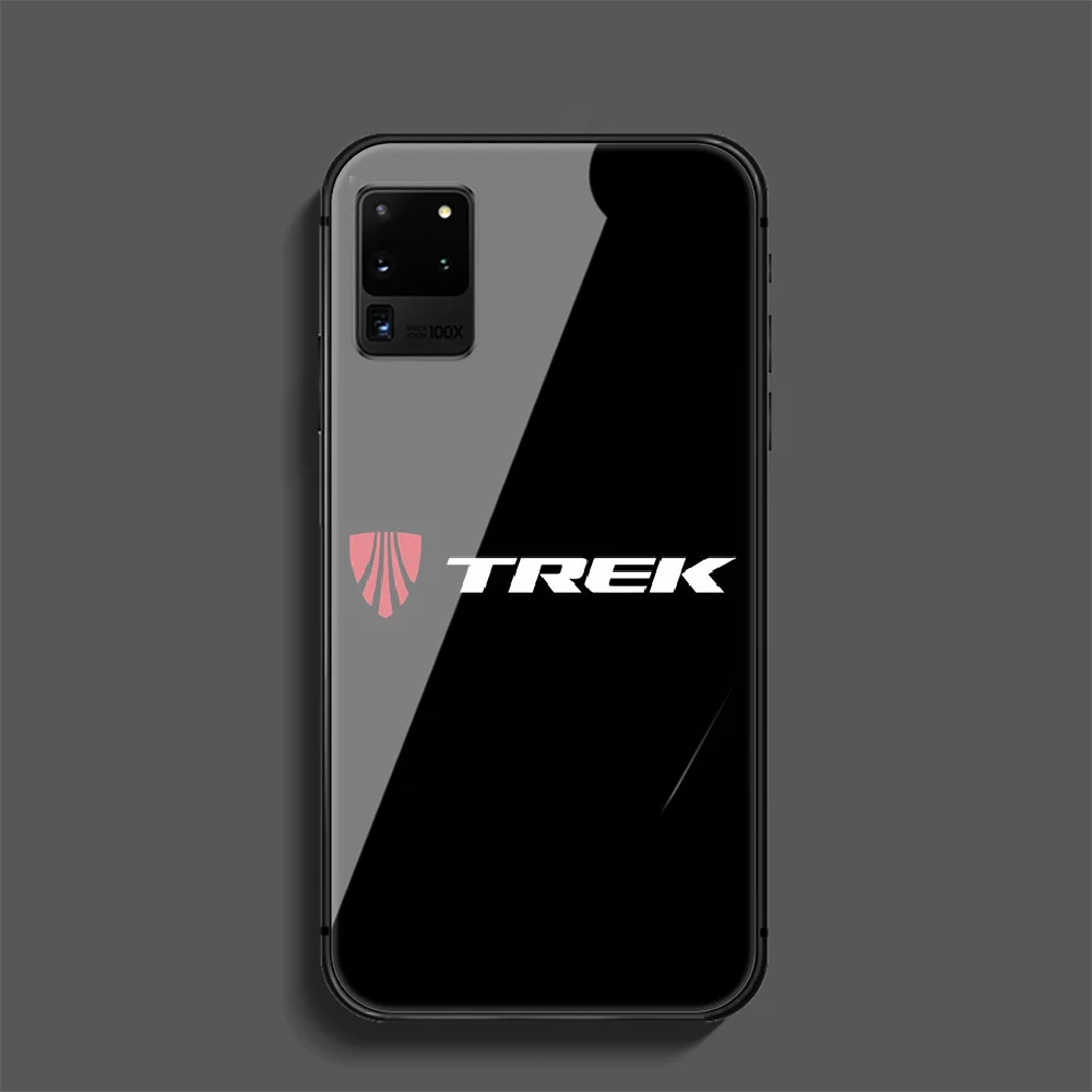 

Bicycle Trek Phone Tempered Glass Case Cover For Samsung Galaxy Note S 7 8 9 10 10E 20 Plus Lite Uitra Tpu Black Shell Etui Cell