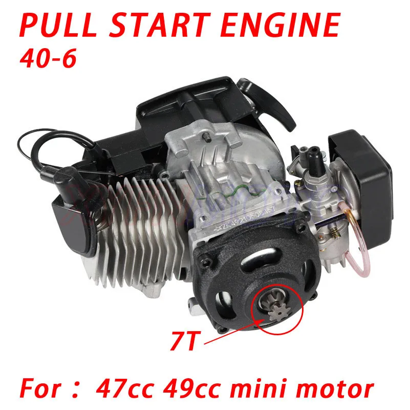 43cc 47cc 49cc 2 STROKE ENGINE MOTOR MINI QUAD ROCKET POCKET