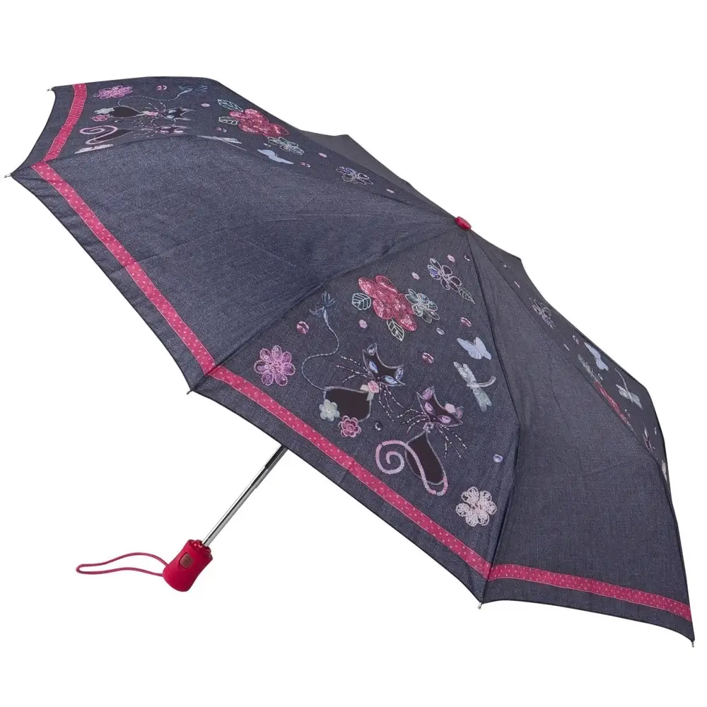 R346-1348 purdyprincess (Cats) umbrella female automatic Fulton |