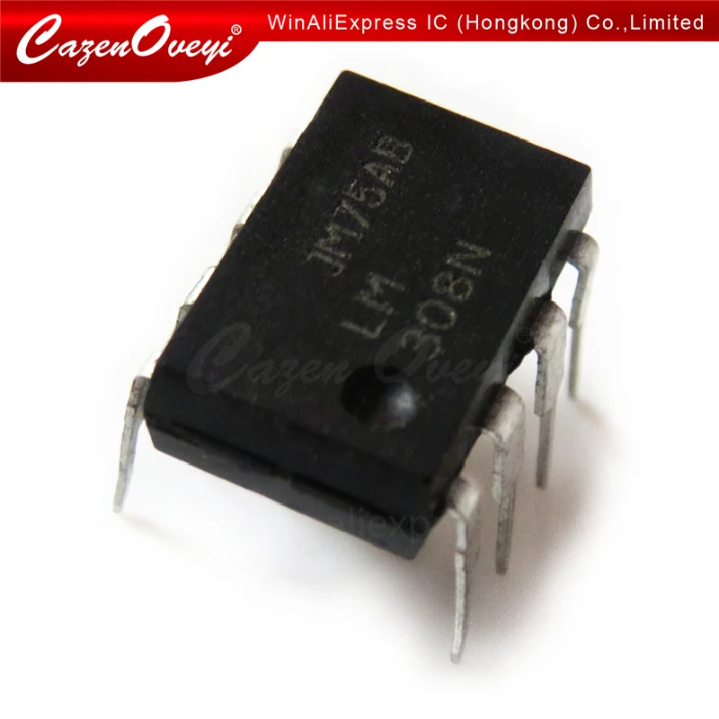 10 шт./лот LM308N LM308 308N DIP 8 в наличии|Интегральные схемы| |