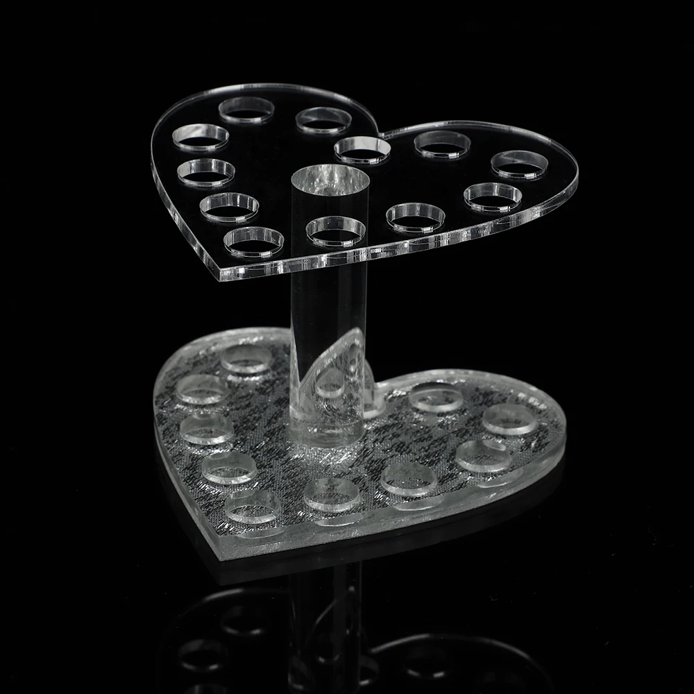 Профессиональный держатель для акриловых гелевых кистей с 12 отверстиями круглая