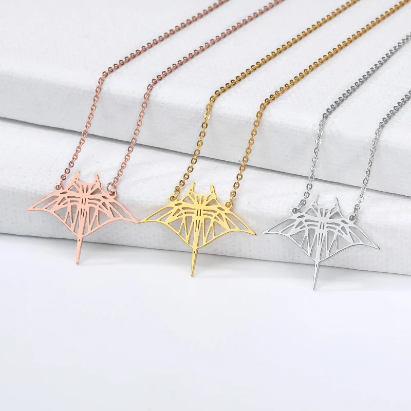 Нержавеющая сталь и рисунком в виде птичек оригами дерево коала собака подвеска