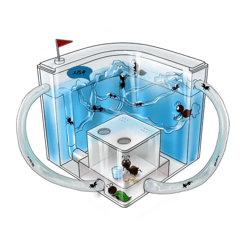 Муравей мастерская вилла дом муравей замок экологичное гнездо усадьба жилая