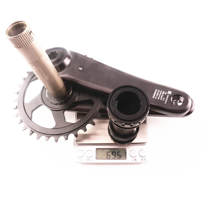Горный велосипед SHIMANO XT M8100 12s MTB кривошипная система велосипедный 1x12 скорость 170