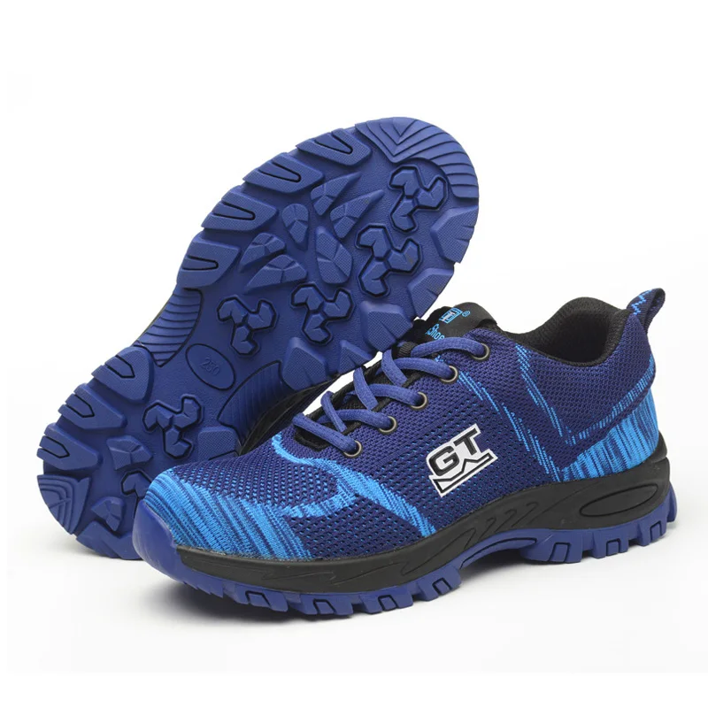 

2019 Work Safety Boots men shoes steel toe work shoes anti-punctuer safety boots Construction Protective Shoes male shoes adult