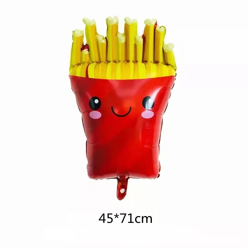 Десертная серия товары вечерние картофель фри гамбургер мороженое пончики