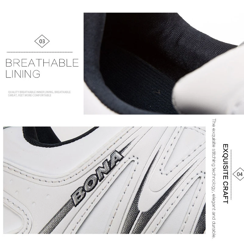 BONA Running Shoes For Woman Walking Sport Shoes Outdoor Jogging Light Athletic Shoes Comfortable Women Sneakers Free Shipping