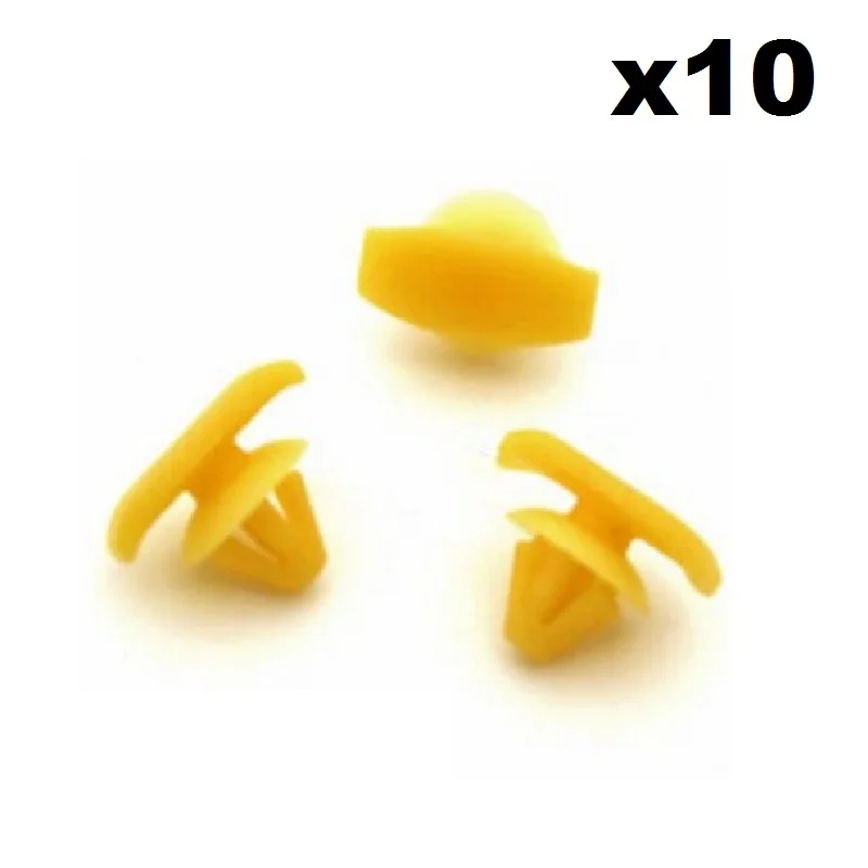 

10x нижние резиновые зажимы для уплотнения двери для Seat Leon (2011 on)/зажимы для отделки уплотнителя