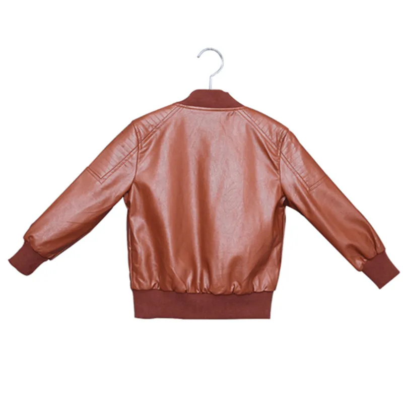 Детская куртка из искусственной кожи на осень и зиму 90 170 см|jacket children|children jacketschildren