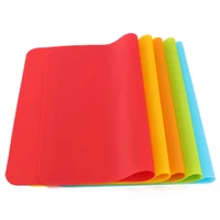 40x30cm silicone mat baking liner oven mat heat insulation pad dough maker pastry kneading rolling dough pad kitchen accessories