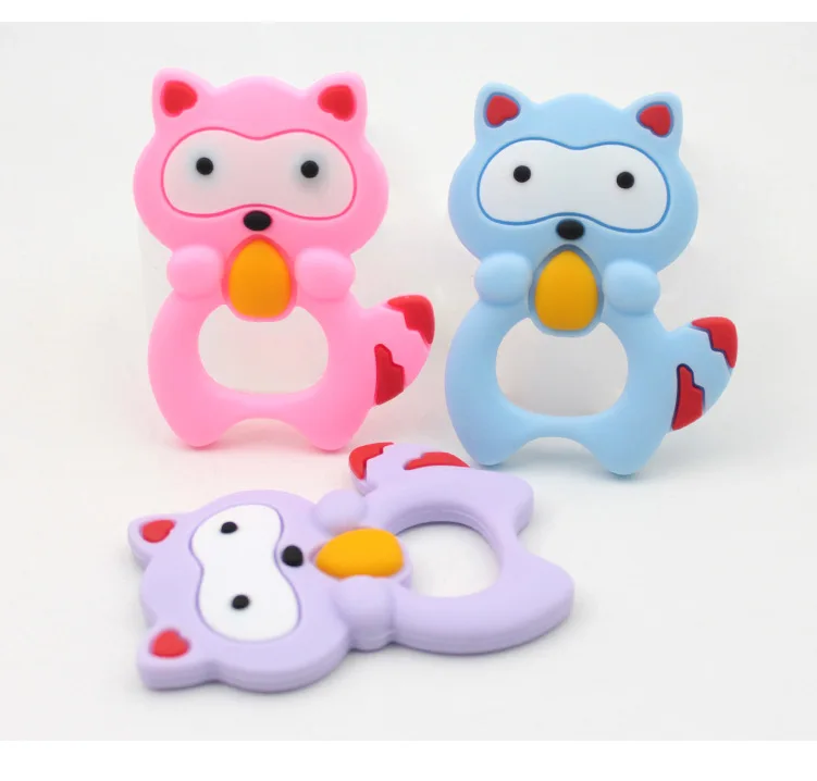 1 шт. Товары для малышей Детские Прорезыватели игрушки Мультяшные животные