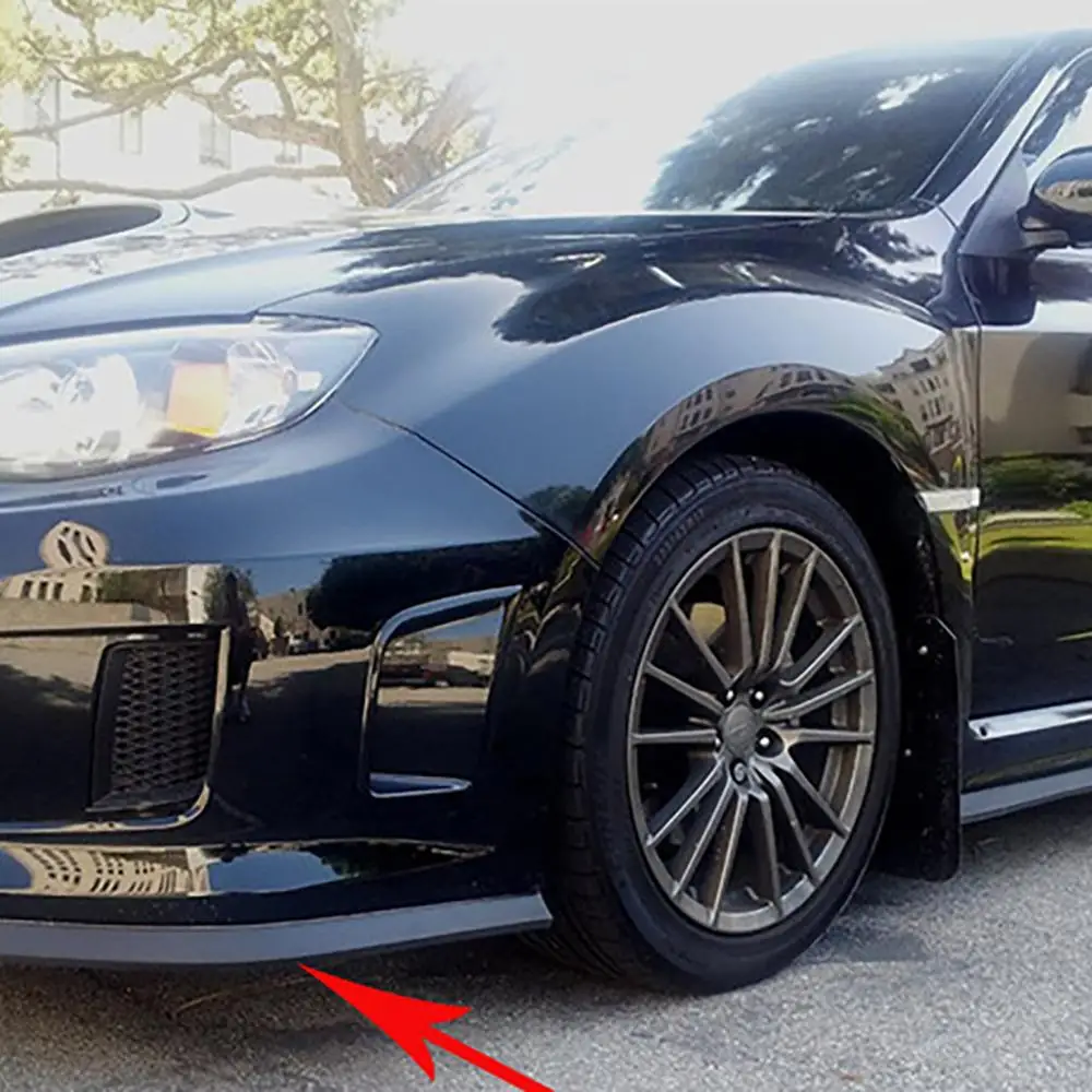 2 5 м автомобильный бампер наклейка на губы универсальная губа для переднего