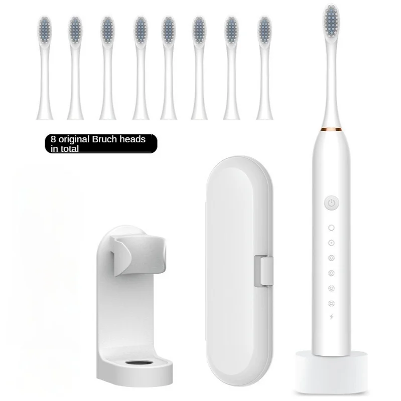 16 зубчатые головки Sonic электрическая зубная щетка Перезаряжаемые 6 режимов Smart Ultra