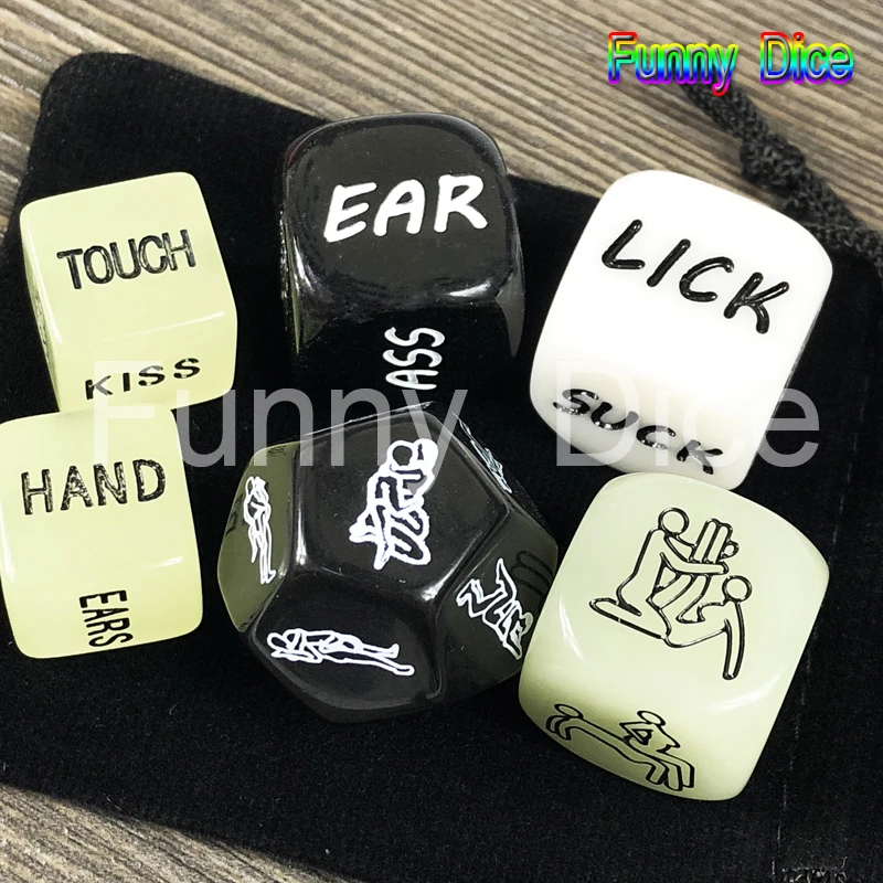6 pcs 6 шт./компл. распродажа Забавный взрослый позиции игра Романтика красивые эротический крэпс Кости трубы интимные игрушки для женщин Для мужчин пара в подарок - Цвет: 6 pcs