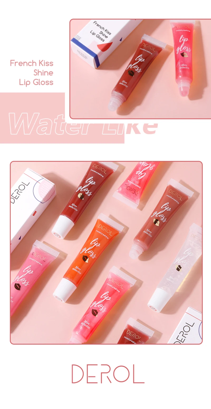 

Hydrating Lip Gloss Moisturizing And Repairing Plump Lip Glaze Lips Makeup Nutritious Long Lasting Waterproof Lip Gloss TSLM1