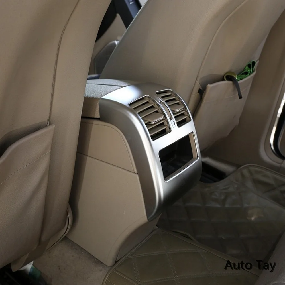 

For 08-15 Mercedes-Benz GLK X204 Interior Modification Accessories ABS Rear Air Conditioning Outlet Stickers Car High-Quality