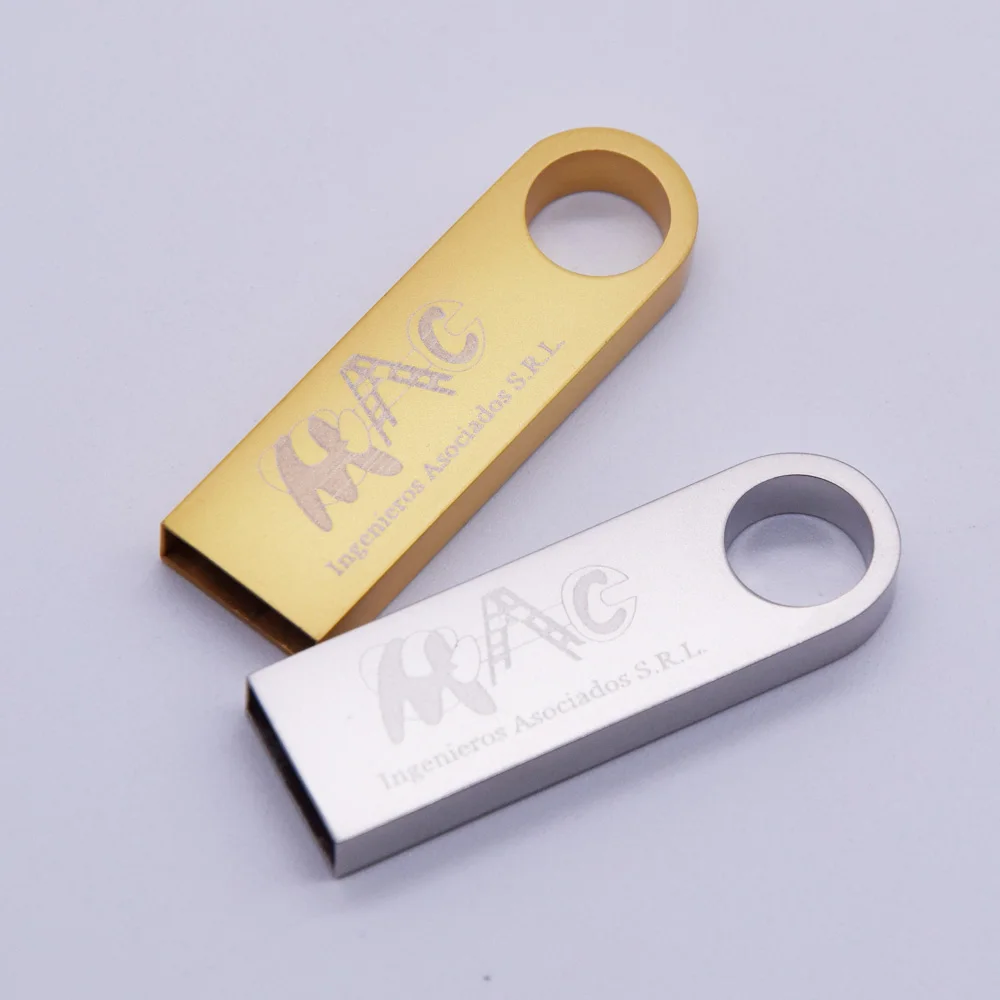 20 шт./лот USB2.0 бесплатный логотип флэш накопитель металлический флеш 64 ГБ 8 16 32 128 Гб