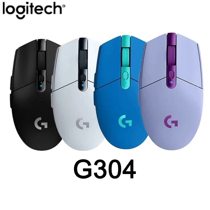 

Logitech G304 Original Wireless Gaming Mouse HERO Sensor LIGHTSPEED Wireless Ultra-Long Battery Life 12000DPI Computer Mice