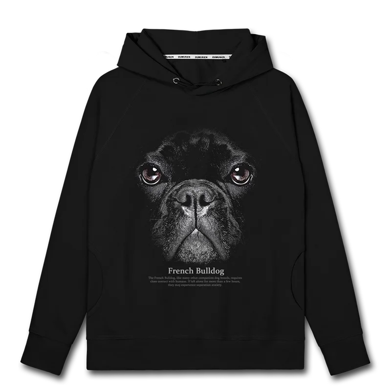 

Watery big eyes dog black andanimal mens hoodies white casual long sleeve new winter jerseys top for men sports clothes autumn