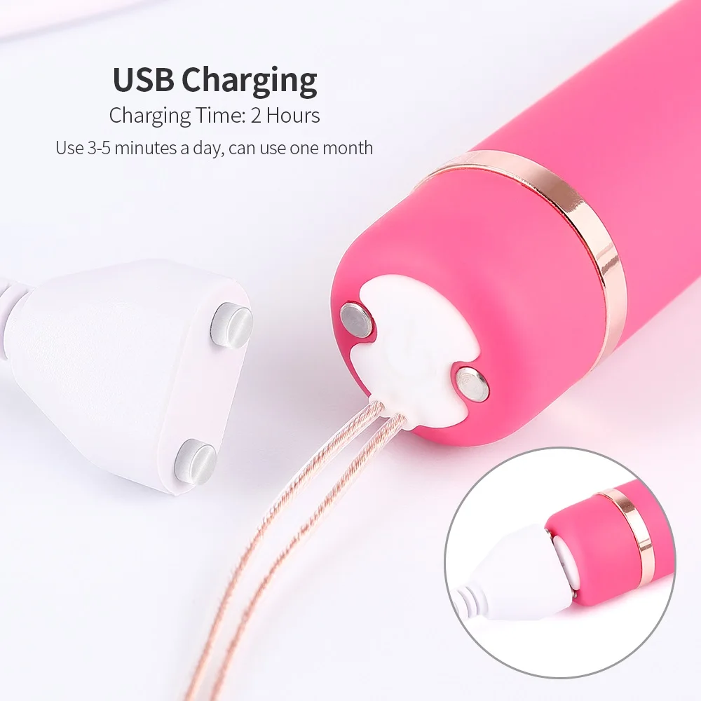 

Powered Facial Cleansing Devices USB Facial Cleansing Brush Vibration Face Cleaner Silicone Deep Pore Cleaning Waterproof